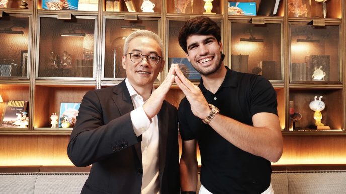 El campeón mundial de tenis Carlos Alcaraz se convierte en embajador mundial de Ant International