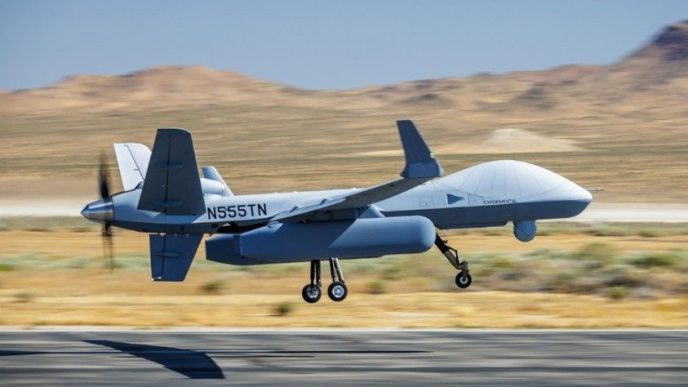 GA-ASI completa el primer vuelo del MQ-9B con pods AEW