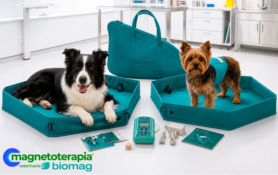 Tecnología 3D y salud animal: así funcionan los kits veterinarios de Magnetoterapia Biomag
