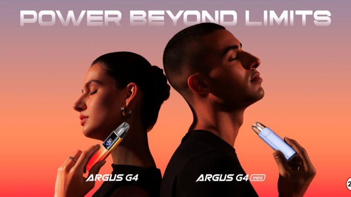 ARGUS G4 y ARGUS G4 mini de VOOPOO: un solo cartucho, tres experiencias distintas