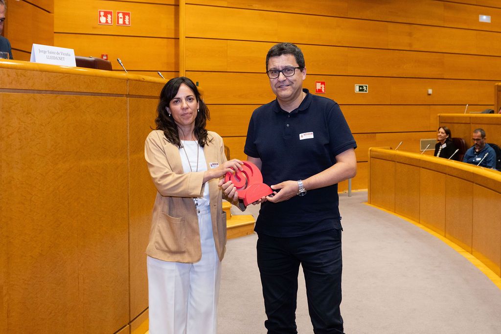 Zoca.es recibe en el Senado el Premio de Internet en la categoría de Transformación Digital
