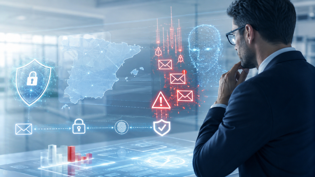 España reduce más de un 52% la actividad de phishing mientras la IA impulsa ataques cada vez más precisosy sofisticados, según el último informe de Zscaler