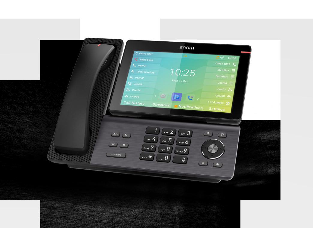 El nuevo Snom D895M: comunicación IP profesional al más alto nivel