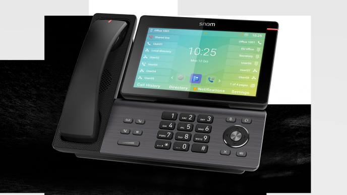 El nuevo Snom D895M: comunicación IP profesional al más alto nivel