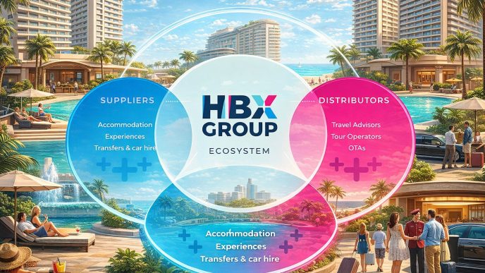 HBX Group incorpora su oferta global de alojamientoa la red mundial de agencias de Sabre